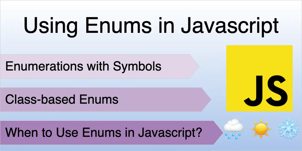 Using Enums Enumerations In Javascript